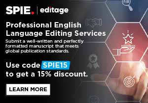 Ad for Editage English language editing services